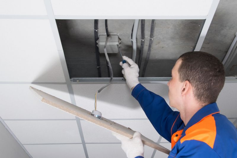 Server Room During Maintenance